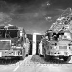 Station #5 is one of the last standing fire halls with the old style hose tower.  It was decomissioned in September of 2010. The fire truck on the right was retired in 2014.  My collection includes Station 11 demolished 2014.  Station 6 (1949) and many others.
