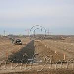 North leg of the Anthony Henday under construction in 2009